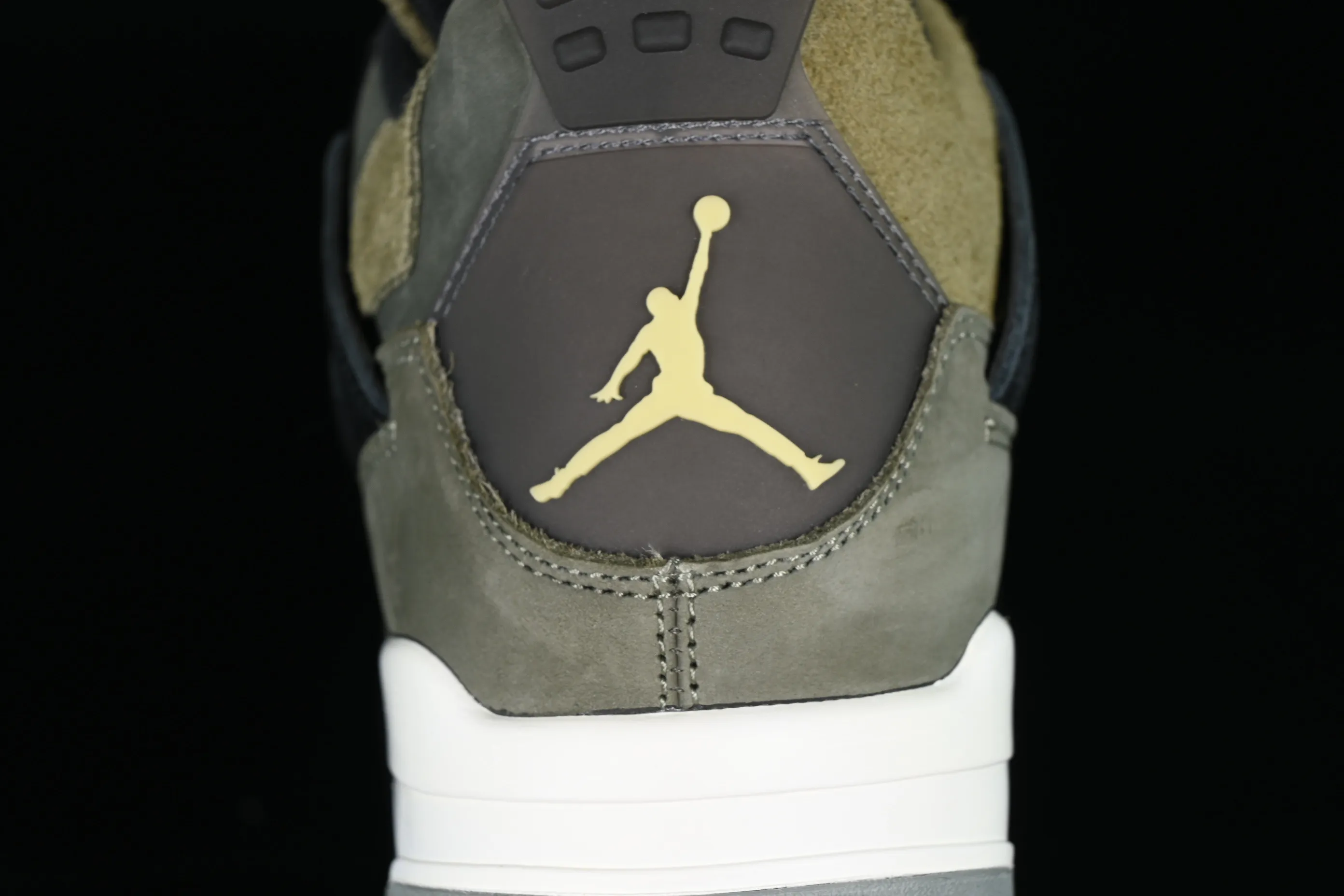 All categories Air Jordan Jordan series basketball shoes Air Jordan 4 pure original Air Jordan 4 SE Craft "Medium Olive" AJ4 Joe 4 olive green FB9927-200